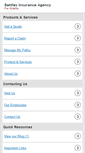Mobile Screenshot of battlesinsurance.com